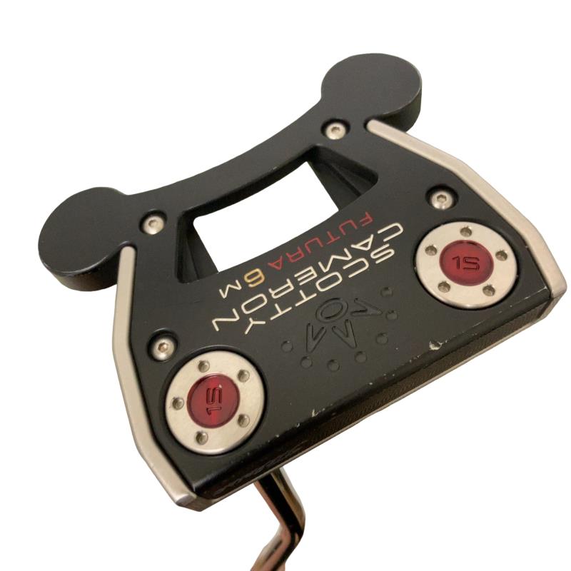 【中古】 タイトリスト SCOTTY CAMERON FUTURA 6M(2017) 34インチ パター PT スチール (フレックスその他) メンズ 男性用 右利き 右用 Cランク ゴルフクラブ｜ゴルフパートナー 中古クラブ店