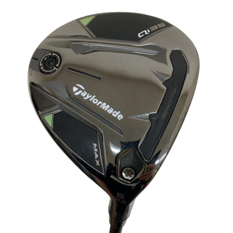 【中古】 テーラーメイド Qi35 MAX 5W フェアウェイウッド FW 純正特注シャフト (フレックスS) メンズ 男性用 右利き 右用 Cランク ゴルフクラブ