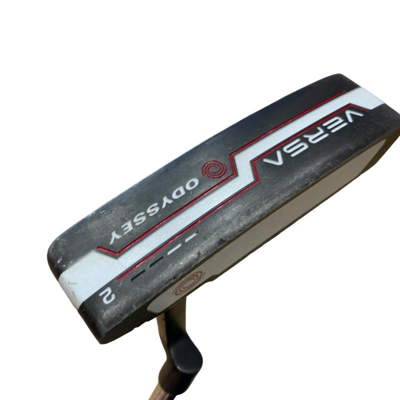 【中古】 オデッセイ VERSA #2 黒いこと 34in パター PT スチール写真 (フレックス余分の物) メンズ 成人男性用 右利き 右用 C価値づける ゴルフ野球クラブ