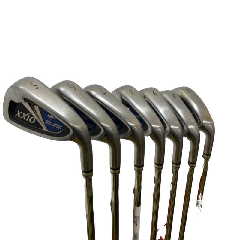 【中古】 ダンロップ XXIO(2014) 8S アイアン仕掛ける IR NS PRO 900GH D.S.T for XXIO (フレックスR) メンズ 成人男性用 右利き 右用 C序列付ける ゴルフ野球クラブ