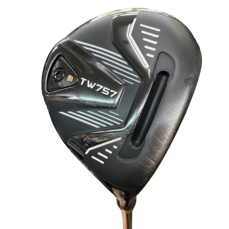 【中古】 本間ゴルフ TOUR WORLD TW757 3W フェアウェイウッド FW リシャフト (フレックスその他) メンズ 男性用 右利き 右用 Cランク ゴルフクラブ