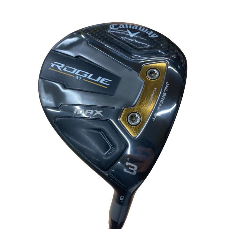 【中古】 キャロウェイ ROGUE ST MAX 3W フェアウェイウッド FW VENTUS 5 for CW(ROGUE ST FW) (フレックスSR) メンズ 男性用 右利き 右用 Cランク ゴルフクラブ|ゴルフパートナー 中古クラブ店