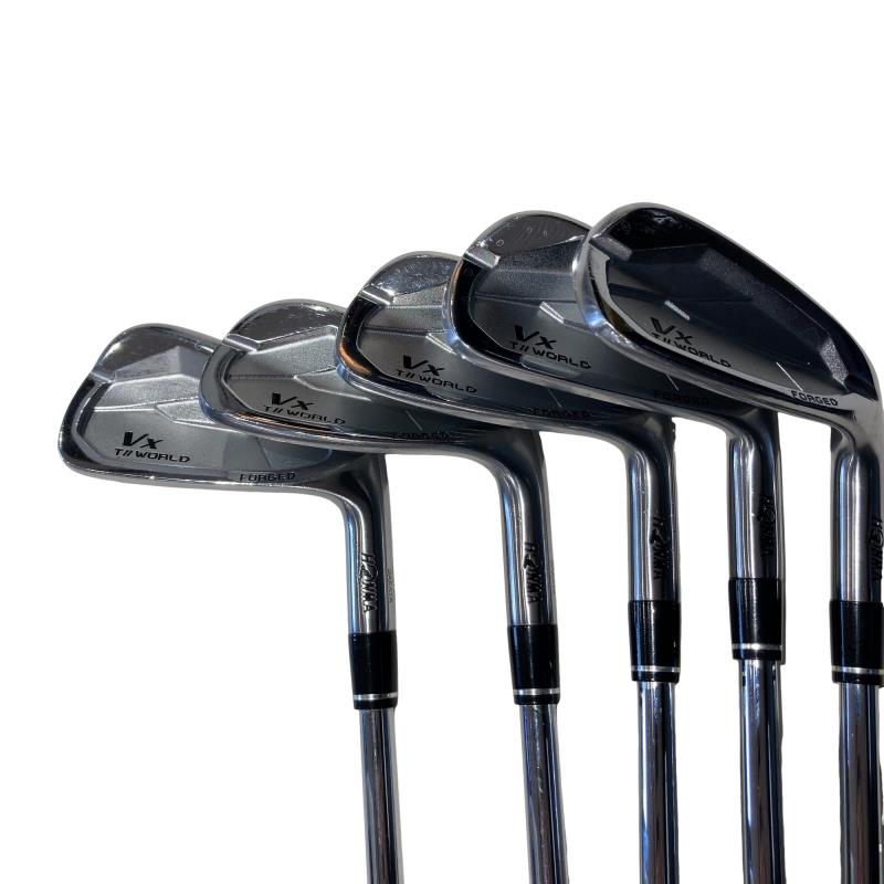 【中古】 本間ゴルフ TOUR WORLD Vx 5S アイアンセット IR NS PRO MODUS3 TOUR105 (フレックスS) メンズ 男性用 右利き 右用 Bランク ゴルフクラブ|ゴルフパートナー 中古クラブ店