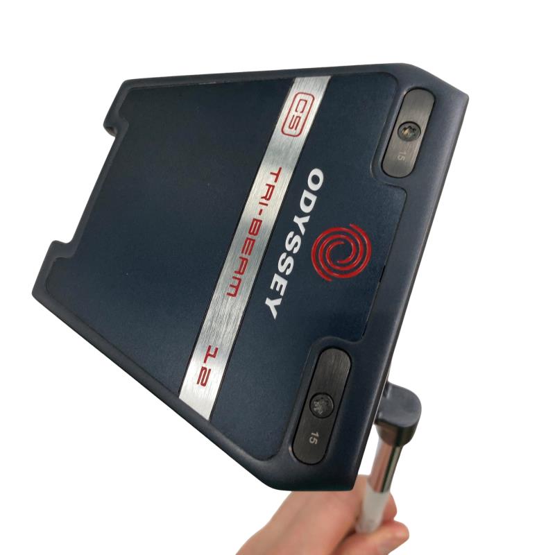 【中古】 オデッセイ TRI-BEAM TWELVE CS 34in パター PT STROKE LAB(2023) (フレックス余分の物) メンズ 成人男性用 右利き 右用 B序列付ける ゴルフ野球クラブ