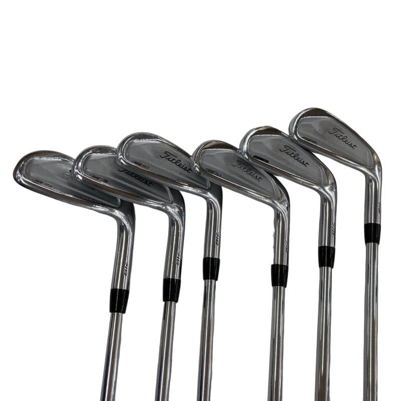 【中古】 タイトリスト Titleist CB 718 6S アイアンセット IR 純正特注シャフト (フレックスS) メンズ 男性用 右利き 右用 Cランク ゴルフクラブ
