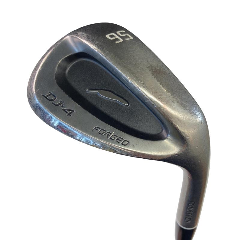 【中古】 フォーティーン DJ-4 ライトブラック 56° ウェッジ WG DS-91w (フレックスその他) メンズ 男性用 右利き 右用 Dランク ゴルフクラブ