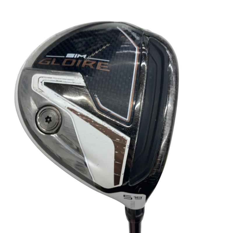 【中古】 テーラーメイド SIM GLOIRE 5W フェアウェイウッド FW AIR Speeder TM(FW) (フレックスS) メンズ 男性用 右利き 右用 Cランク ゴルフクラブ