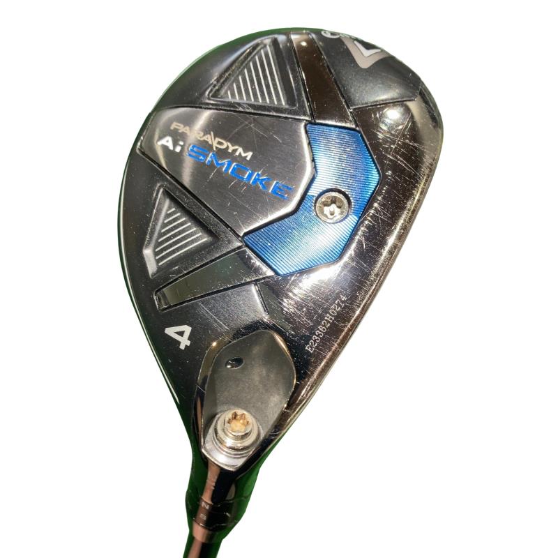 【中古】 キャロウェイ PARADYM Ai SMOKE U4 ユーティリティ UT TENSEI 50 for CW(Ai SMOKE UT) (フレックスS) メンズ 男性用 右利き 右用 Cランク ゴルフクラブ