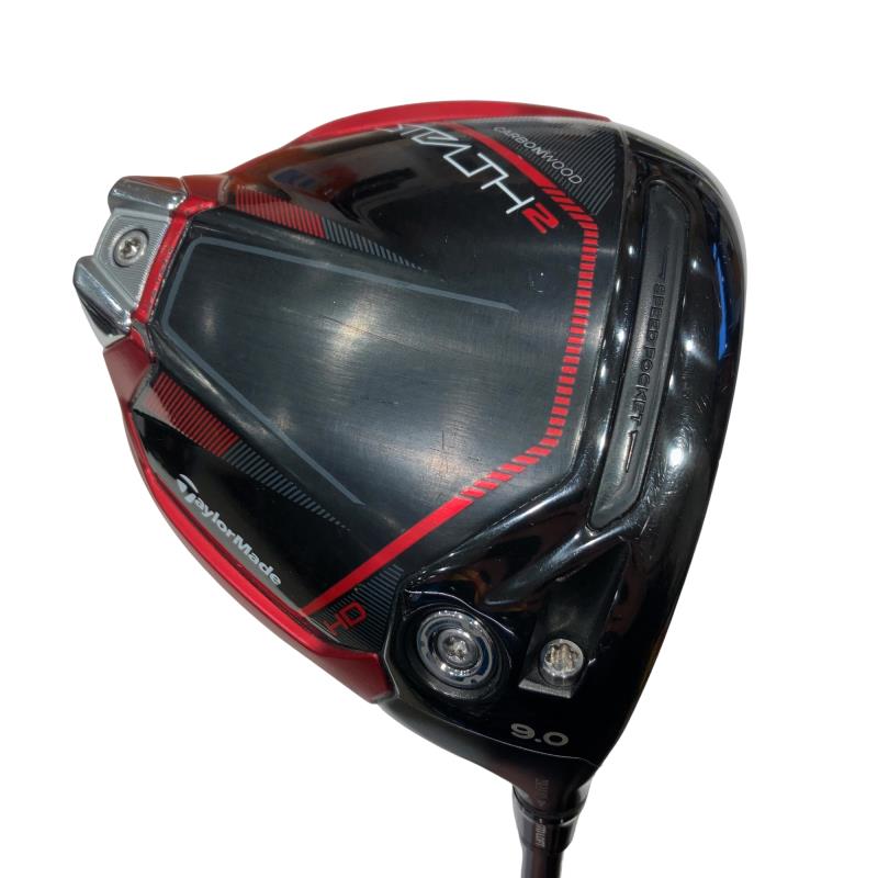 【中古】 テーラーメイド STEALTH2 HD 9° ドライバー DR TENSEI RED TM50(STEALTH DR) (フレックスS) メンズ 男性用 右利き 右用 Cランク ゴルフクラブ