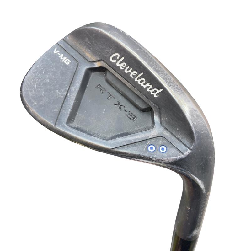 【中古】 クリーブランド Cleveland RTX-3 キャビティバック ブラックサテン 50°/10° ウェッジ WG Dynamic Gold (フレックスS) メンズ 男性用 右利き 右用 Cランク ゴルフクラブ