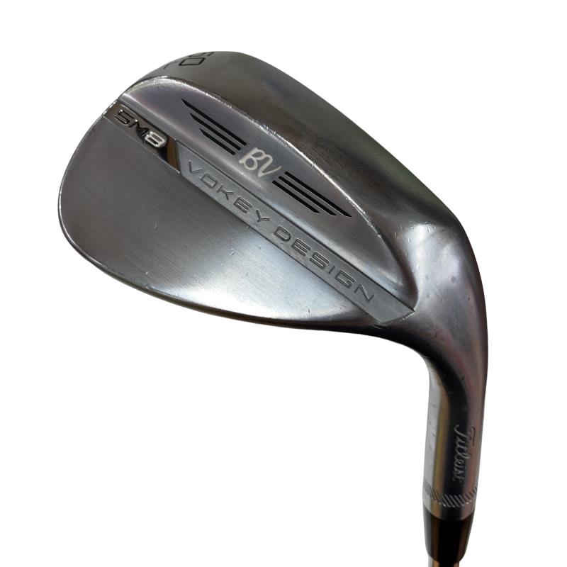 【中古】 タイトリスト VOKEY SPIN MILLED SM8 周遊旅行Cr 60°/04°L ウェッジ WG Dynamic Gold 105 (フレックスS) メンズ 成人男性用 右利き 右用 C価値づける ゴルフ野球クラブ