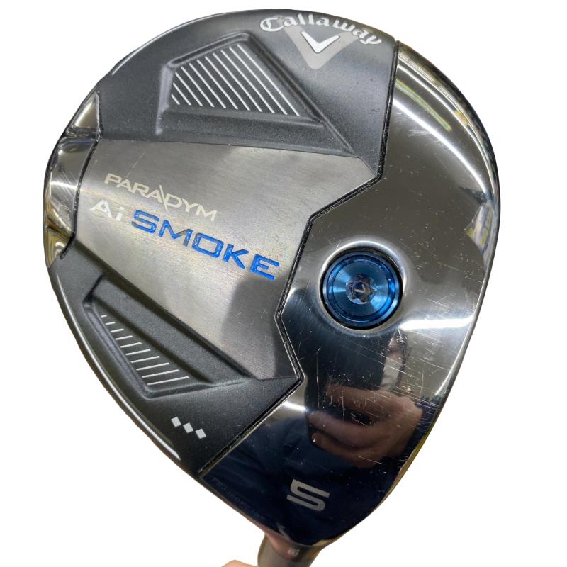 【中古】 キャロウェイ PARADYM Ai SMOKE ◆◆◆ 5W フェアウェイウッド FW リシャフト (フレックスその他) メンズ 男性用 右利き 右用 Cランク ゴルフクラブ