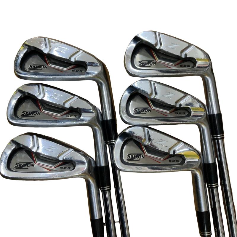 【中古】 ダンロップ SRIXON Z525  6S アイアン書き割り IR リシャフト (フレックス余分の物) メンズ 成人男性用 右利き 右用 D位置づける ゴルフ野球クラブ