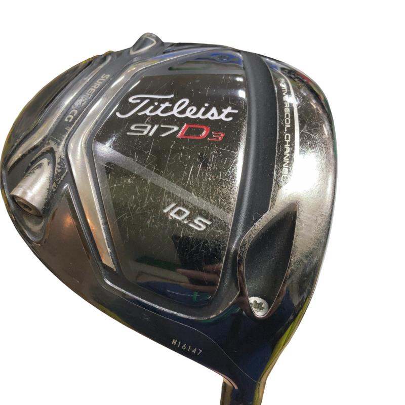 【中古】 タイトリスト 917 D3 10.5° ドライバー DR Titleist Speeder 517 (フレックスS) メンズ 男性用 右利き 右用 Cランク ゴルフクラブ