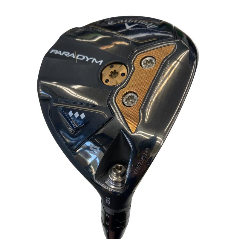 【中古】 キャロウェイ PARADYM ◆◆◆ 5W フェアウェイウッド FW 純然たる特注矢がら (フレックスS) メンズ 成人男性用 右利き 右用 C位置づける ゴルフ野球クラブ