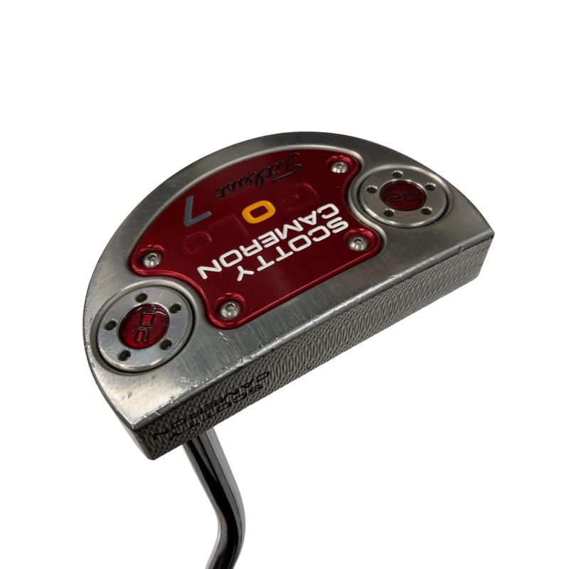 【中古】 タイトリスト SCOTTY CAMERON GoLo 7 33in パター PT スチール写真 (フレックス余分の物) メンズ 成人男性用 右利き 右用 C位置づける ゴルフ野球クラブ