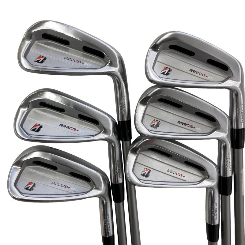 【中古】 ブリヂストン BRIDGESTONE 222CB+ 6S アイアン仕掛ける IR MCI B70 (フレックスS) メンズ 成人男性用 右利き 右用 C価値づける ゴルフ野球クラブ