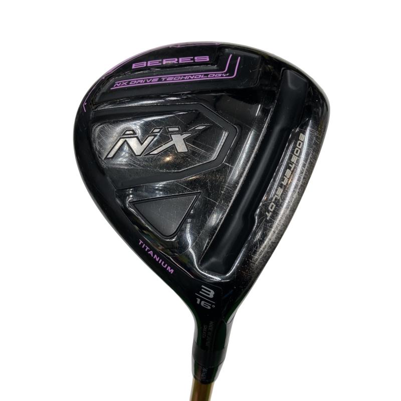 【中古】 本間ゴルフ BERES NX 3W フェアウェイウッド FW 純正特注シャフト (フレックスR) メンズ 男性用 右利き 右用 Cランク ゴルフクラブ