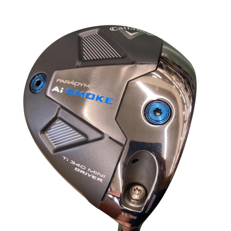 【中古】 キャロウェイ PARADYM Ai SMOKE Ti 340 MINI 11.5° １番ウッド DR TENSEI 60 for CW(Ai SMOKE DR) (フレックスS) メンズ 成人男性用 右利き 右用 B位置づける ゴルフ野球クラブ