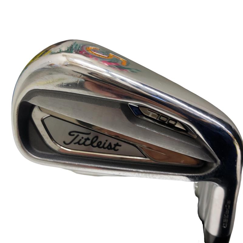 【中古】 タイトリスト Titleist T100 6S USA アイアン仕掛ける IR リシャフト (フレックス余分の物) メンズ 成人男性用 右利き 右用 C価値づける ゴルフ野球クラブ