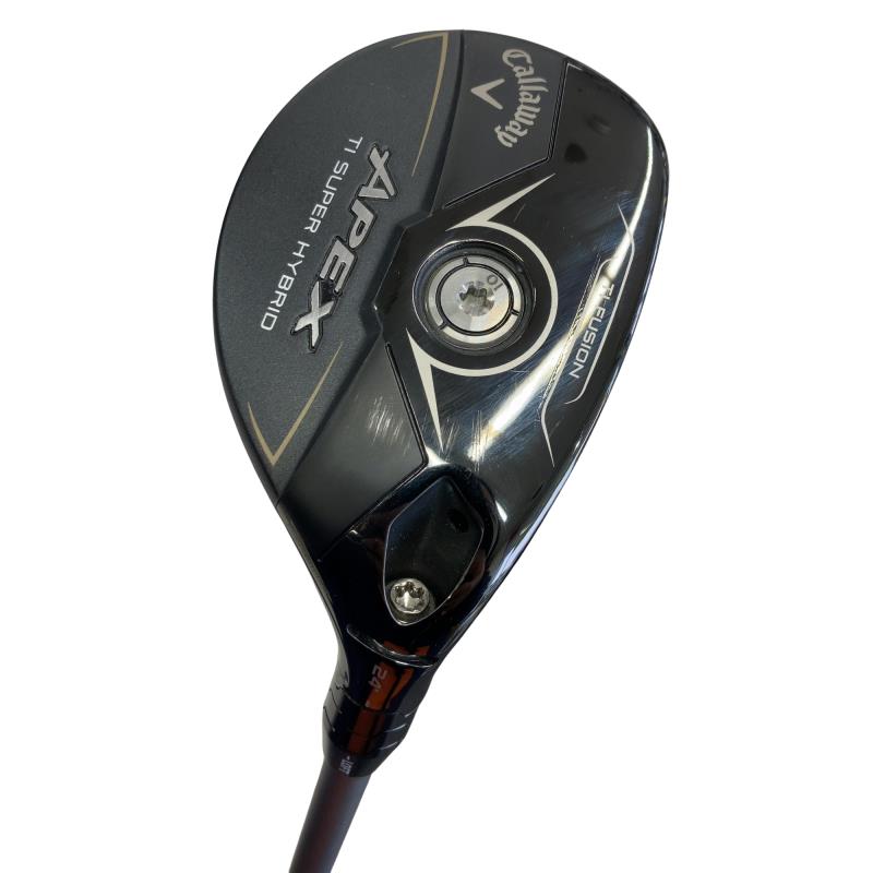 【中古】 キャロウェイ APEX Ti SUPER HYBRID(2026) 24° ありがた味 UT リシャフト (フレックス余分の物) メンズ 成人男性用 右利き 右用 C位置づける ゴルフ野球クラブ