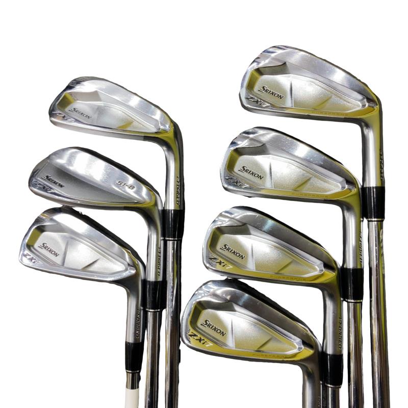 【中古】 ダンロップ SRIXON ZXi7 8S アイアンセット IR 純正特注シャフト (フレックスS) メンズ 男性用 右利き 右用 Cランク ゴルフクラブ｜ゴルフパートナー 中古クラブ店
