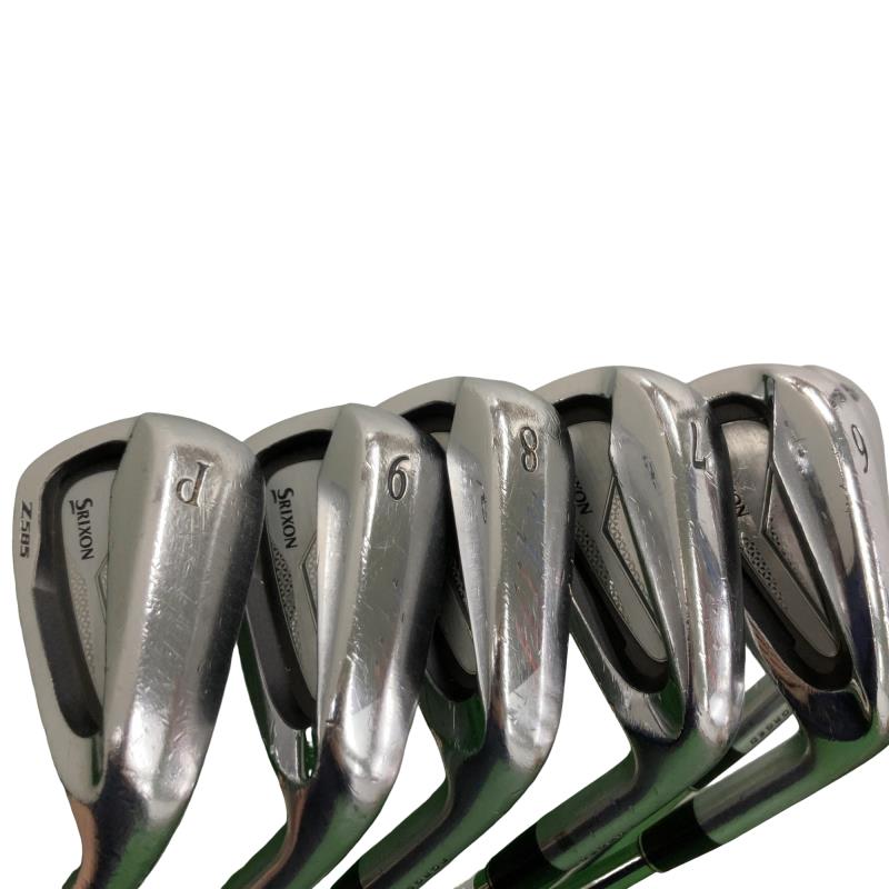 【中古】 ダンロップ SRIXON Z585 6S アイアンセット IR NS PRO 950GH D.S.T (フレックスS) メンズ 男性用 右利き 右用 Cランク ゴルフクラブ