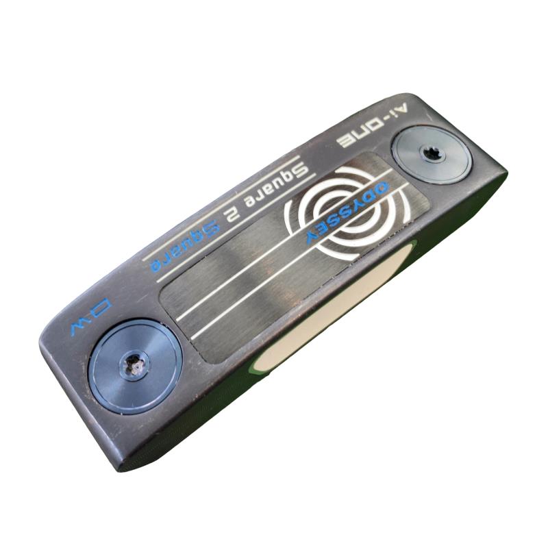 【中古】 オデッセイ Ai-ONE SQUARE 2 SQUARE DW 34インチ パター PT STROKE LAB 90 スチール (フレックスその他) メンズ 男性用 右利き 右用 Cランク ゴルフクラブ