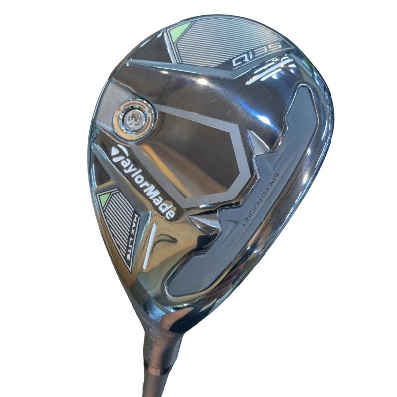 【中古】 テーラーメイド Qi35 MAX LITE U6 ユーティリティ UT AIR SPEEDER TM(Qi35 UT) (フレックスSR) メンズ 男性用 右利き 右用 Cランク ゴルフクラブ|ゴルフパートナー 中古クラブ店