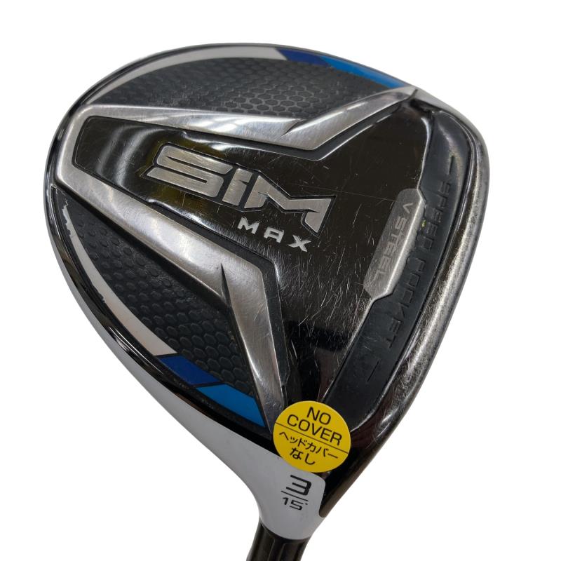【中古】 テーラーメイド SIM MAX 3W フェアウェイウッド FW TENSEI BLUE TM50(FW) (フレックスSR) メンズ 男性用 右利き 右用 Cランク ゴルフクラブ 14,493円