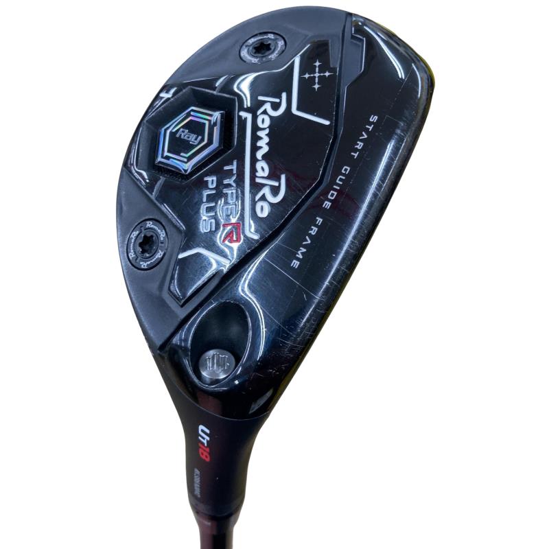 【中古】 RomaRo RomaRo Ray TYPE R PLUS 18° ありがた味 UT 純然たる特注矢がら (フレックスS) メンズ 成人男性用 右利き 右用 C位置づける ゴルフ野球クラブ
