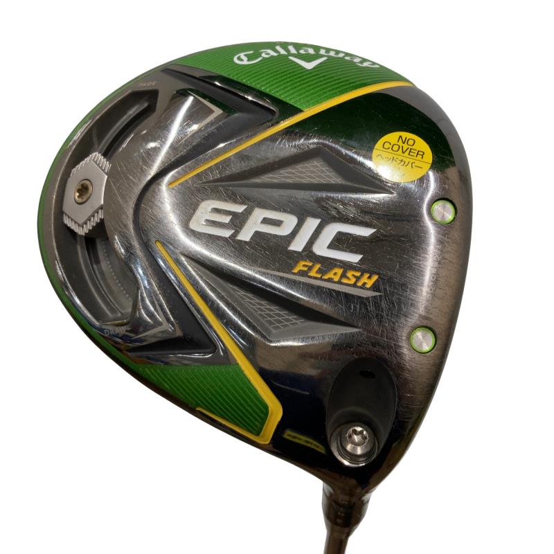 【中古】 キャロウェイ EPIC FLASH 10.5° １番ウッド DR 完全無欠特注立て坑 (フレックスS) メンズ 成人男性用 右利き 右用 C序列付ける ゴルフ野球クラブ