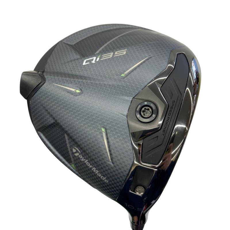 【中古】 テーラーメイド Qi35 10.5° ドライバー DR Diamana SILVER TM55(Qi35 DR) (フレックスS) メンズ 男性用 右利き 右用 Bランク ゴルフクラブ