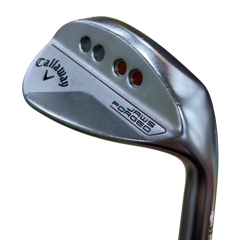 【中古】 キャロウェイ JAWS FORGED(2023) クロムメッキ 48°/10° ウェッジ WG Dynamic Gold (フレックスS) メンズ 男性用 右利き 右用 Cランク ゴルフクラブ