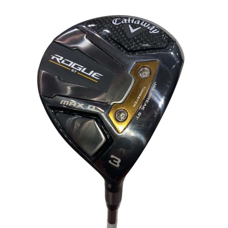 【中古】 キャロウェイ ROGUE ST MAX D 3W フェアウェイウッド FW 純正特注シャフト (フレックスS) メンズ 男性用 右利き 右用 Cランク ゴルフクラブ