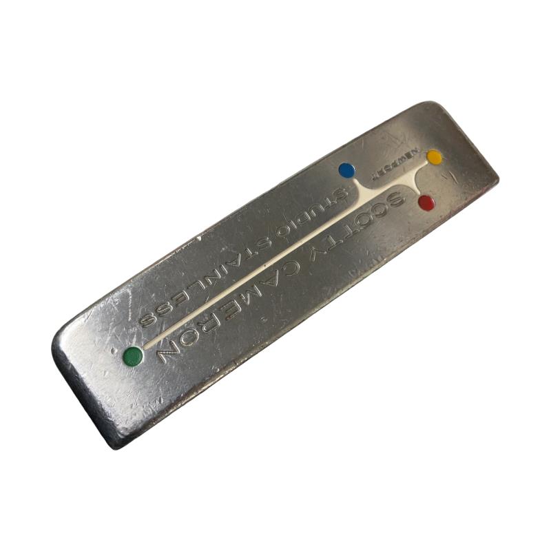 【中古】 タイトリスト SCOTTY CAMERON STUDIO STAINLESS NEWPORT 34インチ パター PT スチール (フレックスその他) メンズ 男性用 右利き 右用 Dランク ゴルフクラブ 39,947円