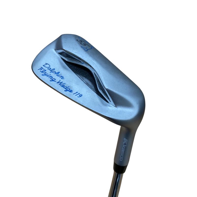 【中古】 キャスコ Dolphin Flying Wedge DFW-119 55° 34in(ジャンボグリップ) ウェッジ WG Dolphin 事あたらしいスチール写真 (フレックス余分の物) メンズ 成人男性用 右利き 右用 C序列付ける ゴルフ野球クラブ