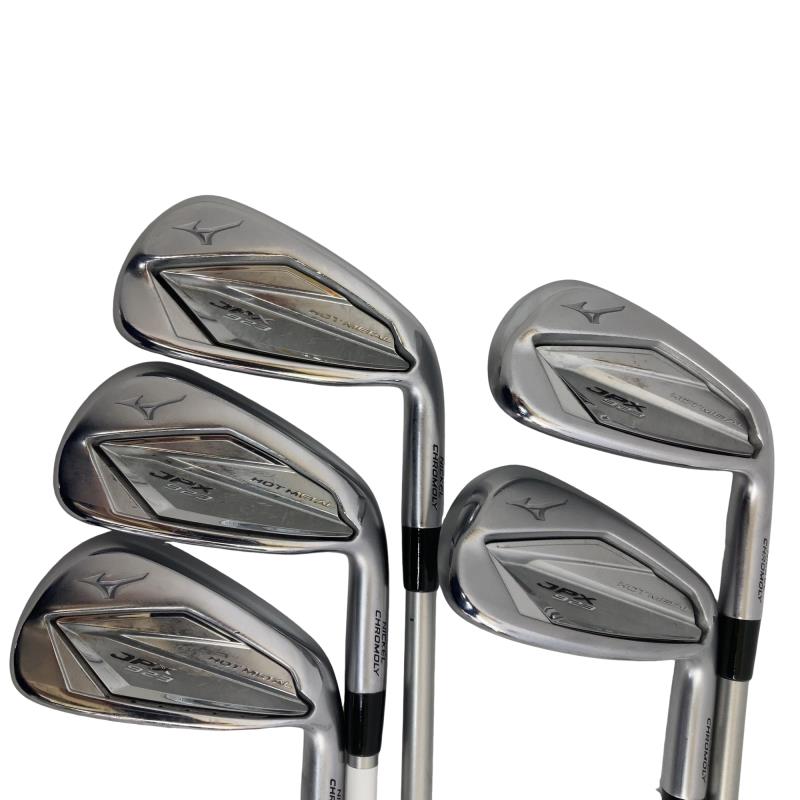 【中古】 ミズノ JPX 923 HOT METAL 5S アイアンセット IR 純正特注シャフト (フレックスR) メンズ 男性用 右利き 右用 Cランク ゴルフクラブ