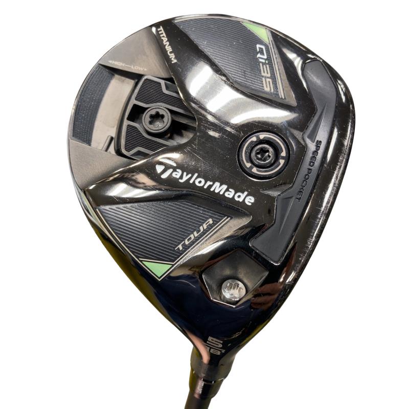 【中古】 テーラーメイド Qi35 TOUR 5W フェアウェイウッド FW Diamana BLACK TM60(Qi35 FW) (フレックスS) メンズ 男性用 右利き 右用 Cランク ゴルフクラブ
