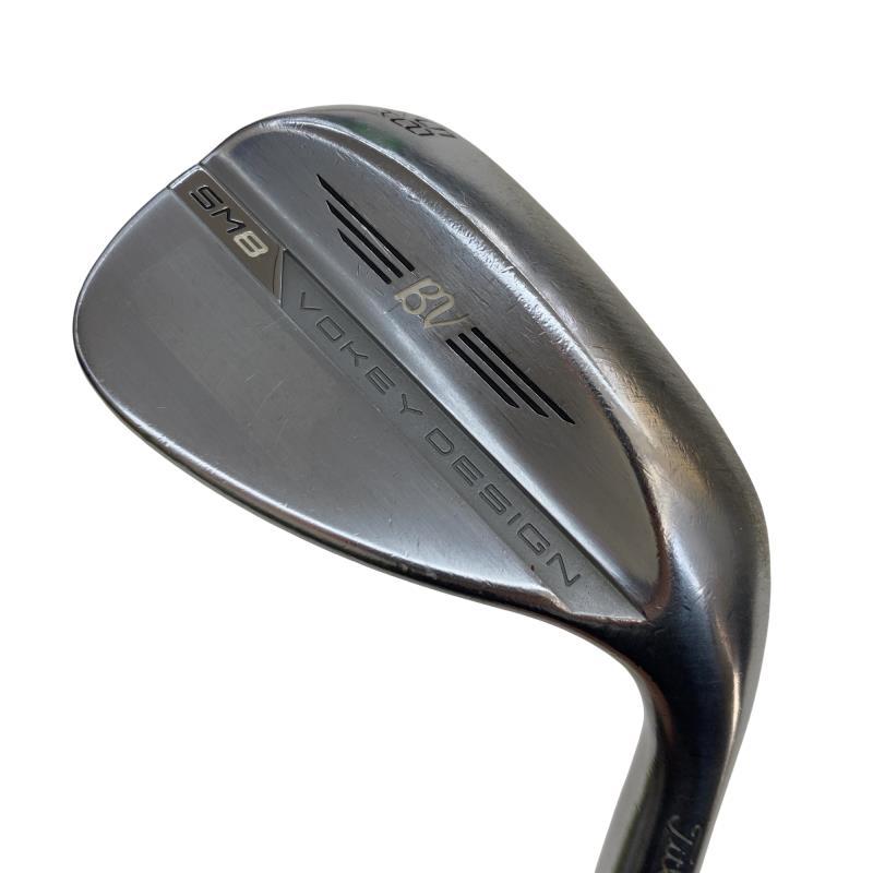 【中古】 タイトリスト VOKEY SPIN MILLED SM8 ツアークロム 58°/14°K USA ウェッジ WG Dynamic Gold (フレックスその他) メンズ 男性用 右利き 右用 Dランク ゴルフクラブ