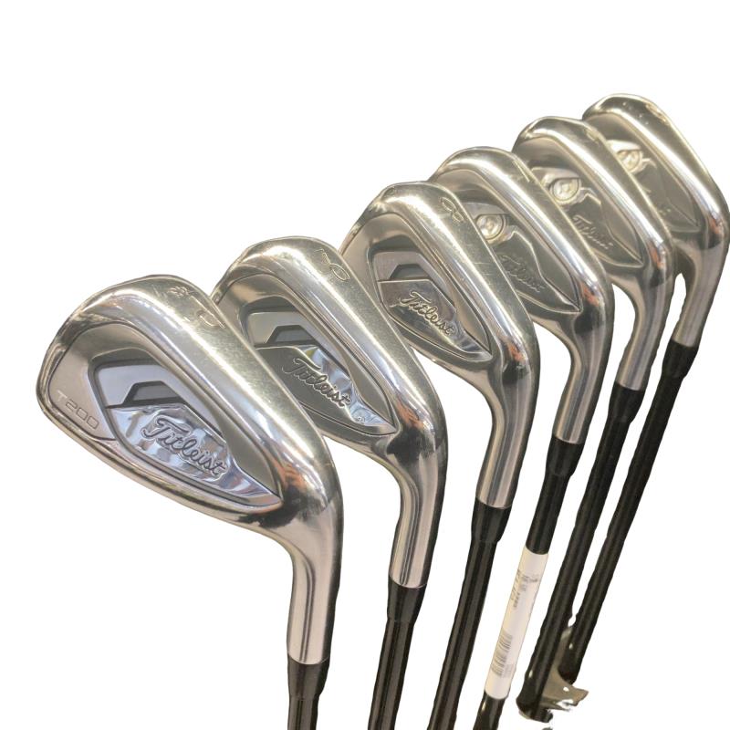 【中古】 タイトリスト Titleist T200 8S アイアンセット IR Titleist KURO KAGE 60 (フレックスその他) メンズ 男性用 右利き 右用 Cランク ゴルフクラブ|ゴルフパートナー 中古クラブ店