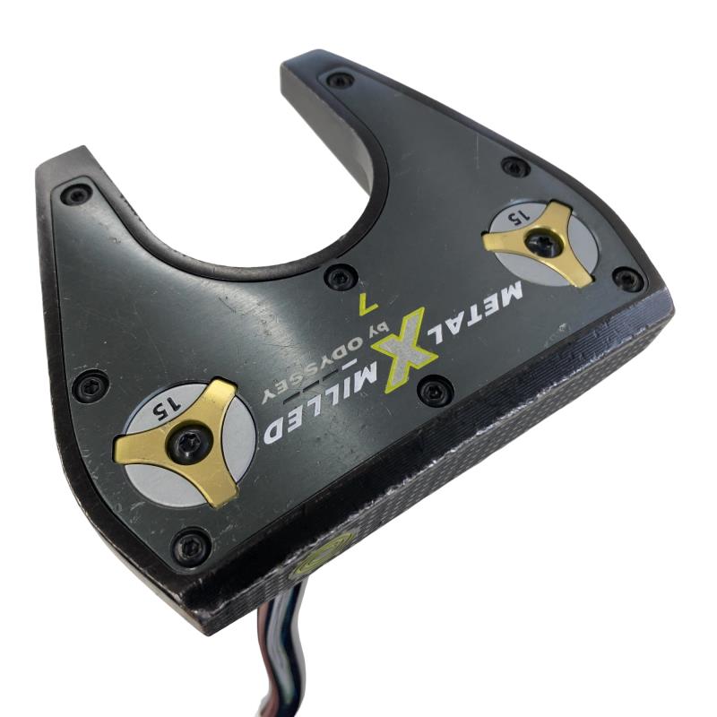 【中古】 オデッセイ METAL-X MILLED #7 33インチ パター PT スチール (フレックスその他) メンズ 男性用 右利き 右用 Cランク ゴルフクラブ