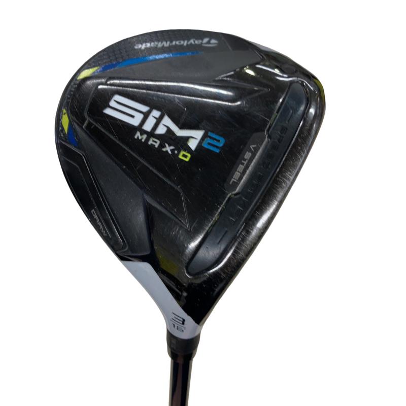 【中古】 テーラーメイド SIM2 MAX-D 3W フェアウェイウッド FW TENSEI BLUE TM50(SIM2 FW) (フレックスR) メンズ 男性用 右利き 右用 Cランク ゴルフクラブ