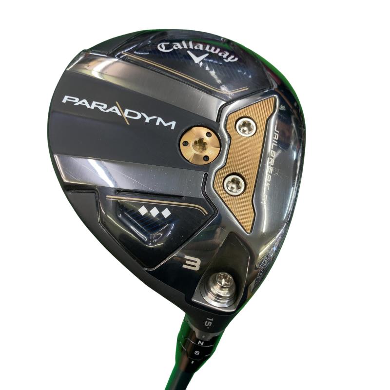 【中古】 キャロウェイ PARADYM ◆◆◆ 3W フェアウェイウッド FW SPEEDER NX GREEN 60 (フレックスS) メンズ 成人男性用 右利き 右用 C位置づける ゴルフ野球クラブ