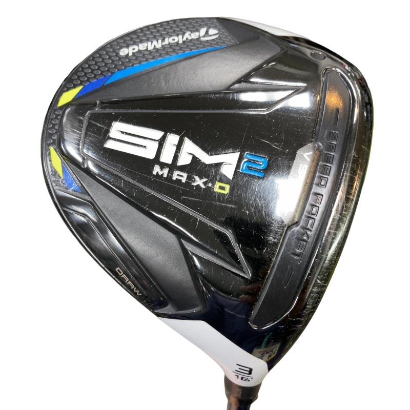 【中古】 仕立て屋御手伝いさん SIM2 MAX-D 3W フェアウェイウッド FW TENSEI BLUE TM50(SIM2 FW) (フレックスS) メンズ 成人男性用 右利き 右用 C序列付ける ゴルフ野球クラブ