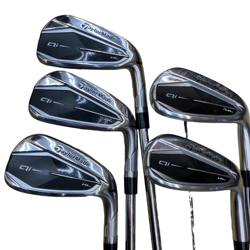【中古】 テーラーメイド Qi HL 6S USA アイアンセット IR KBS MAX LITE US (フレックスS) メンズ 男性用 右利き 右用 Cランク ゴルフクラブ|ゴルフパートナー 中古クラブ店