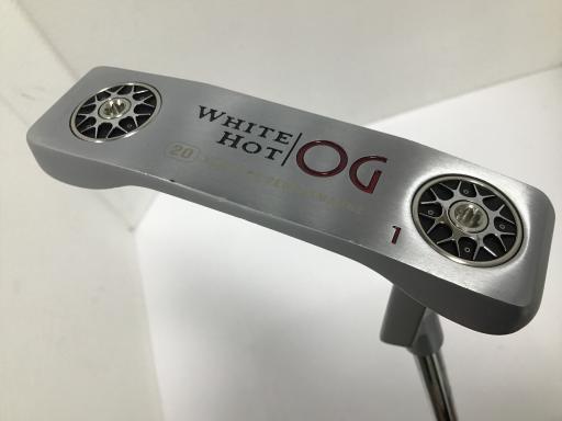 【中古】 オデッセイ WHITE HOT OG #1 33インチ パター PT スチール (フレックスその他) メンズ 男性用 右利き 右用 Cランク ゴルフクラブ