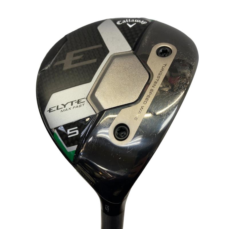 【中古】 キャロウェイ ELYTE MAX FAST 5W レディース フェアウェイウッド FW LIN-Q GREEN 40 for CW(ELYTE FW) (フレックスL) レディース 女性用 右利き 右用 Cランク ゴルフクラブ｜ゴルフパートナー 中古クラブ店