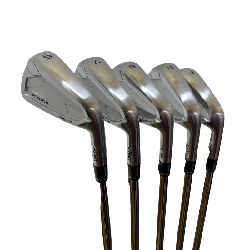 【中古】 本間ゴルフ TOUR WORLD TOUR V 6S アイアン仕掛ける IR 完全無欠特注立て坑 (フレックスS) メンズ 成人男性用 右利き 右用 C価値づける ゴルフ野球クラブ