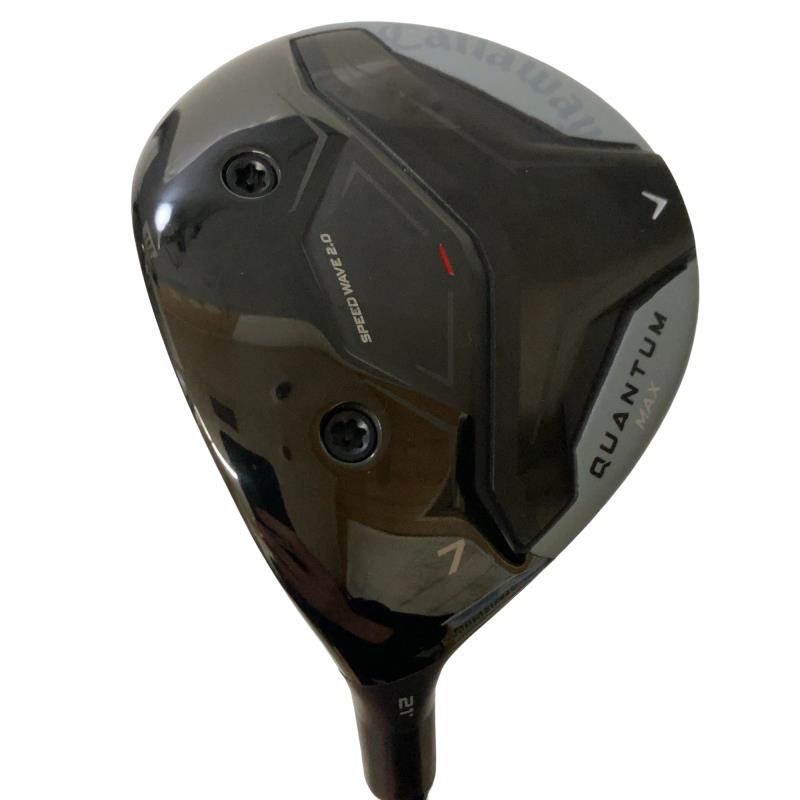 【中古】 キャロウェイ QUANTUM MAX  7W レフティ フェアウェイウッド FW ATHLEMAX 50(QUANTUM FW) (フレックスS) メンズ 成人男性用 左ぎっちょ レフティ 左用 B位置づける ゴルフ野球クラブ